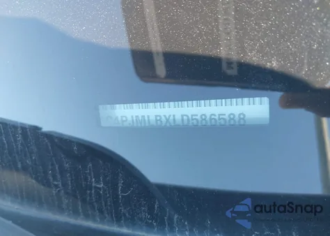 2020 Jeep Cherokee Latitude Plus 4X4 z USA, uszkodzony, nr VIN 1C4PJMLBXLD586588